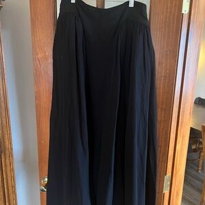 Reformation Black Maxi Skirt